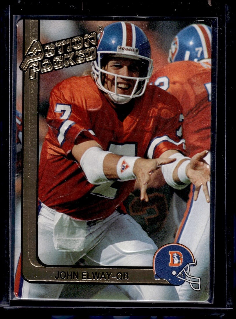 John Elway 1991 Action Packed #63 (1 of 2)