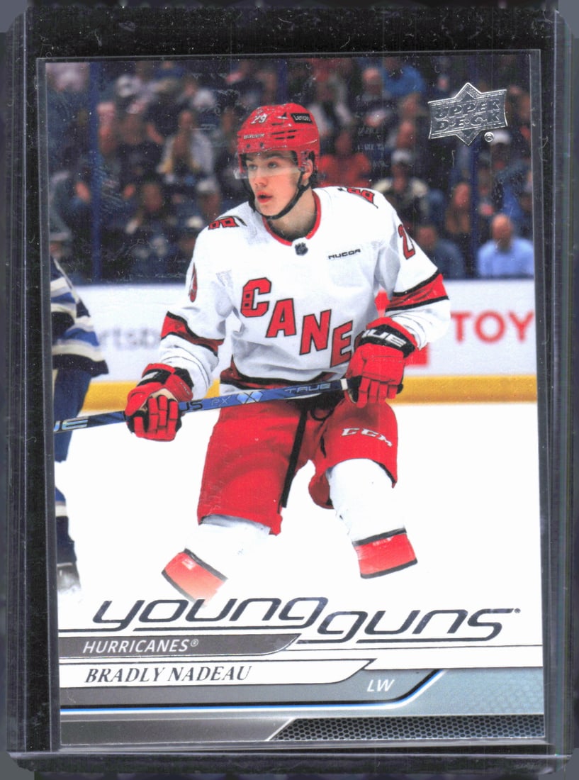 2024-25 Upper Deck #208 Bradly Nadeau Young Guns Rookie Card (1 of 2)