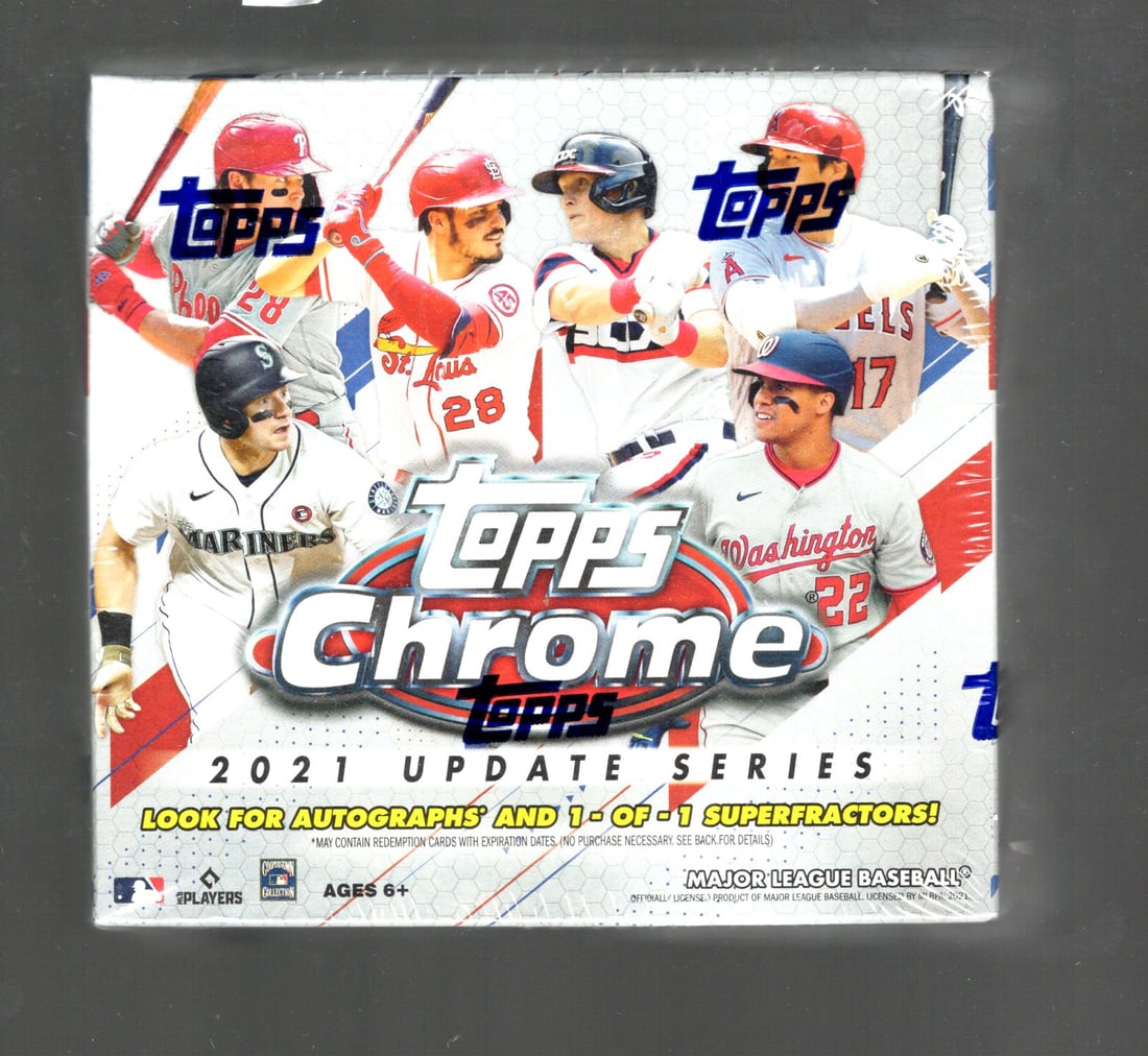 2021 Topps Chrome Update Series Baseball Monster Mega Box (1 of 1)