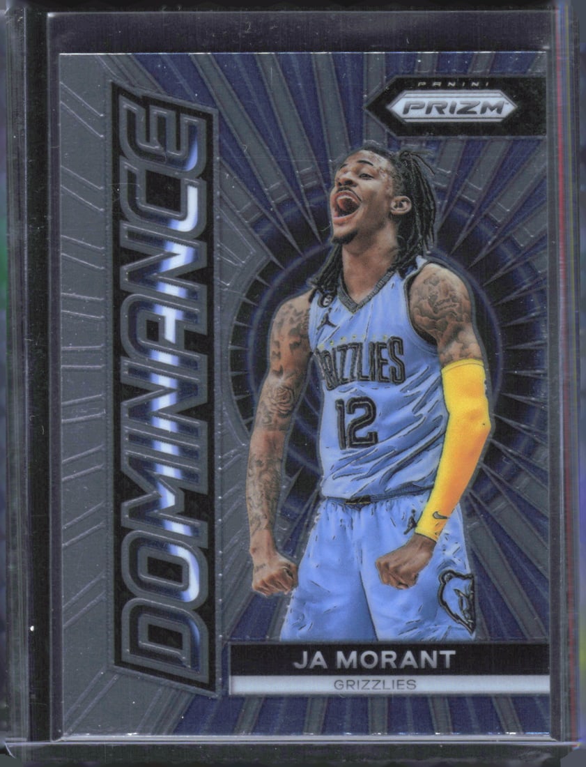 2023-24 Panini Prizm #1 Ja Morant Dominance (1 of 2)