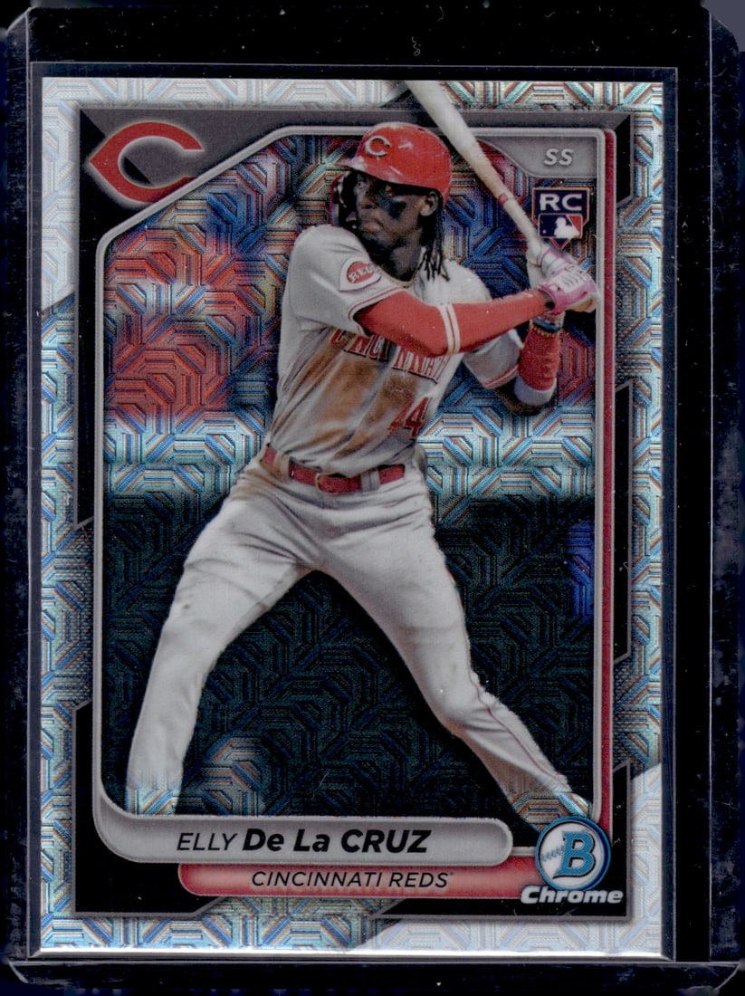 Elly De La Cruz Mega Box Mojo RC 2024 Bowman Chrome #42: Elly De La Cruz Mega Box Mojo RC 2024 Bowman Chrome #42
