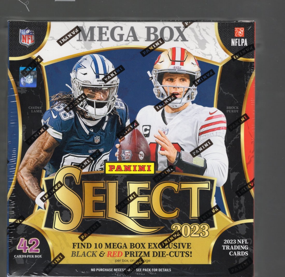 2023-24 Panini Select Football Mega Box - C.J. Stroud, Black & Red Prizm Die-Cuts (1 of 1)