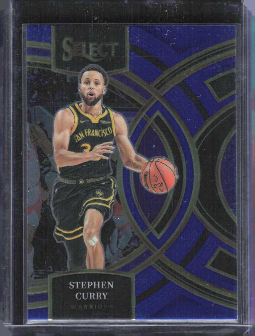 2023-24 Panini Select #145 Stephen Curry Blue (Retail Base) (1 of 2)