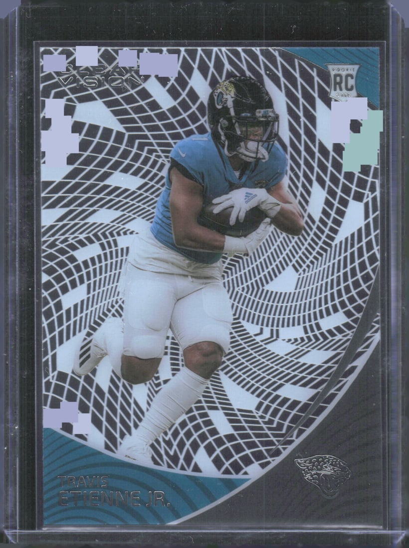 2021 Panini Chronicles #CVR-15 Travis Etienne Jr. Clear Vision Rookies (1 of 2)