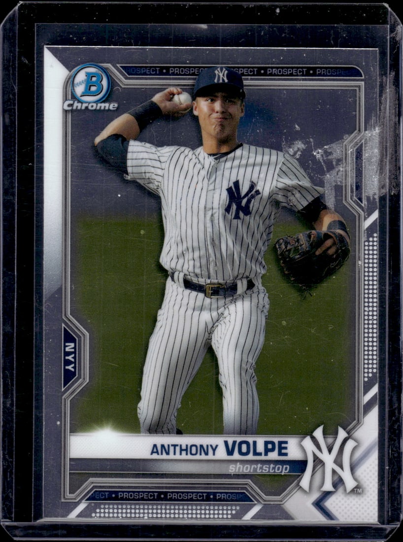 Anthony Volpe Bowman Chrome Prospects 2021 Bowman Chrome #BCP-85: Anthony Volpe Bowman Chrome Prospects 2021 Bowman Chrome #BCP-85