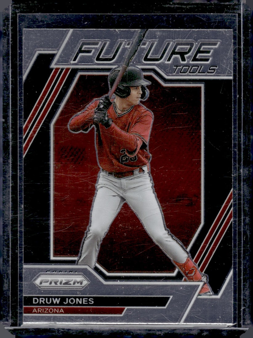 Druw Jones Future Tools 2023 Panini Prizm #FT5: Druw Jones Future Tools 2023 Panini Prizm #FT5