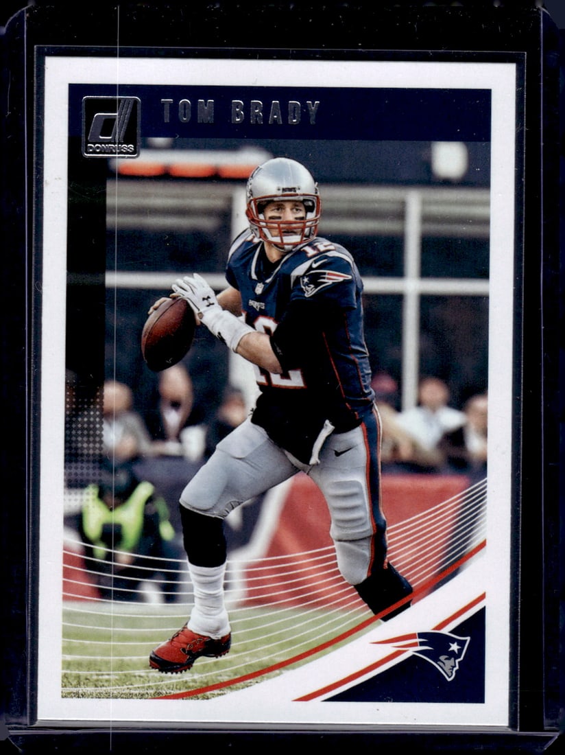 Tom Brady 2018 Panini Donruss #183: Tom Brady 2018 Panini Donruss #183