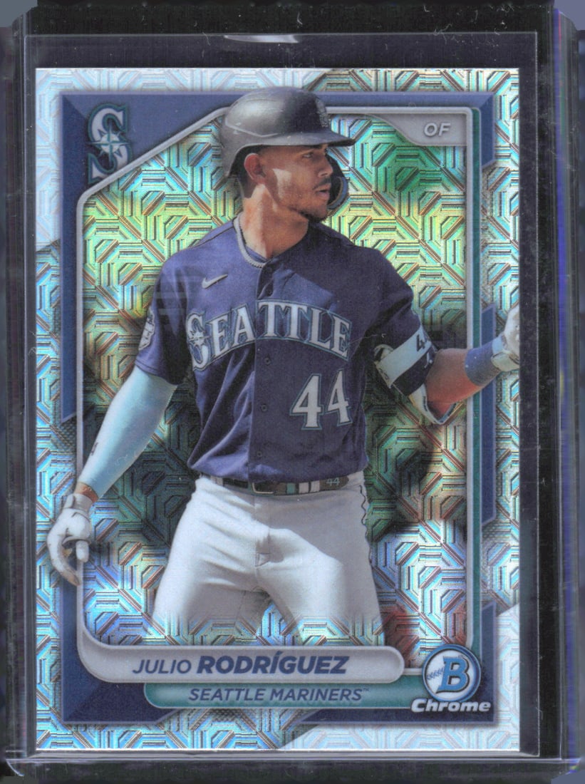 2024 Bowman #90 Julio Rodriguez Mojo Refractors (1 of 2)