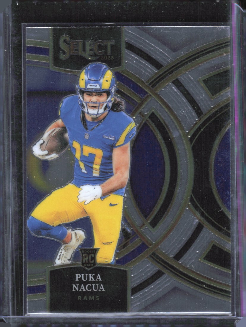2023 Panini Select #199 Puka Nacua Premier Level Rookie Card (1 of 2)