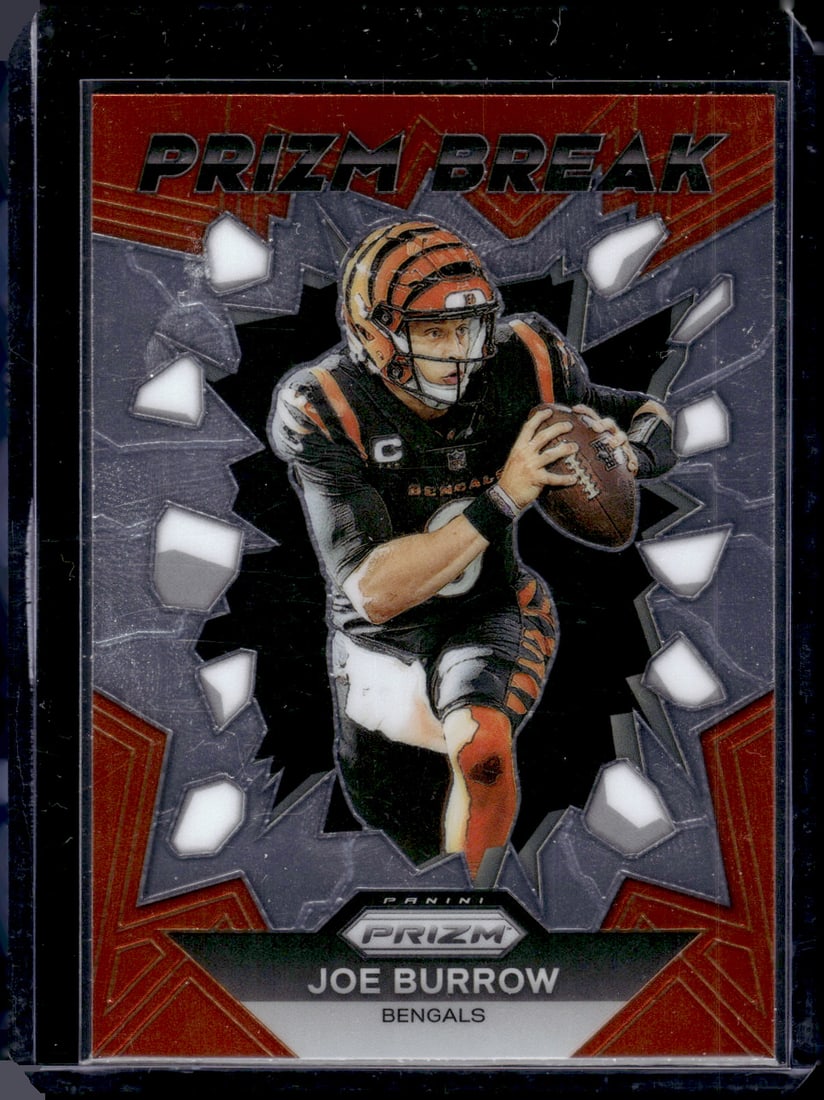 Joe Burrow Prizm Break 2023 Panini Prizm #PB-1: Joe Burrow Prizm Break 2023 Panini Prizm #PB-1