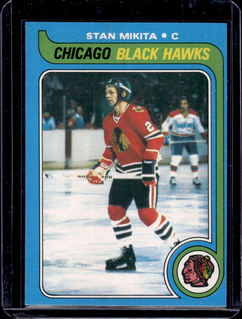 Stan Mikita 1979 O-Pee-Chee #155: Stan Mikita 1979 O-Pee-Chee #155