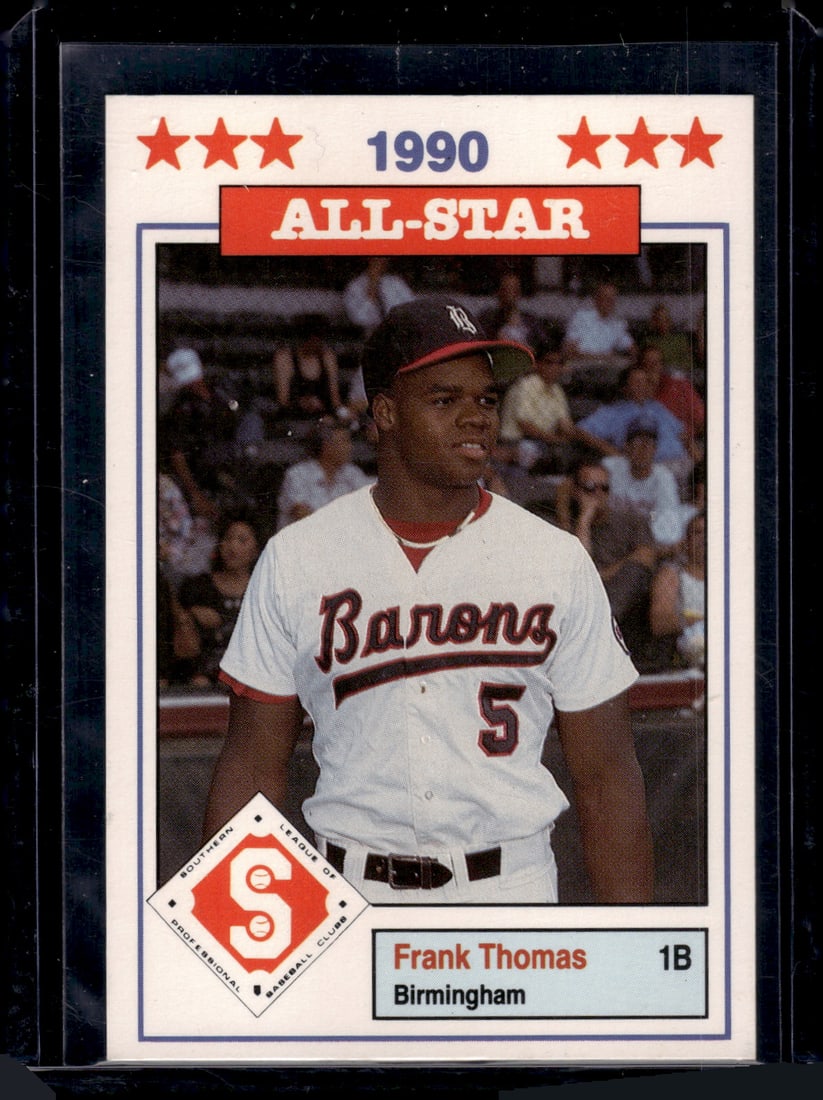 Frank Thomas All-Star RC 1990 Sourthern League All-Star Card Set #11 (1 of 2)