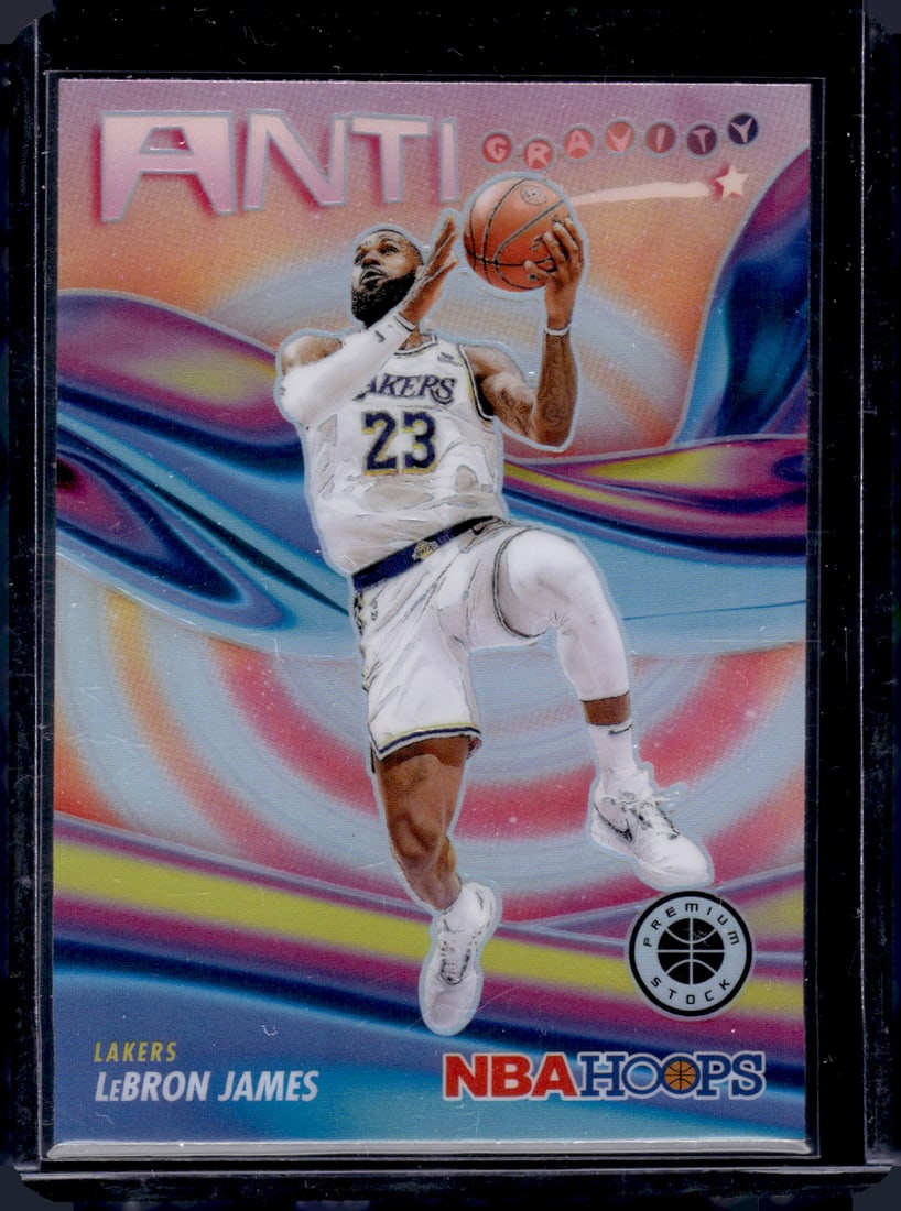 LeBron James Anti Gravity Silver Prizm 2023-24 Panini Premium Stock #2 (1 of 2)