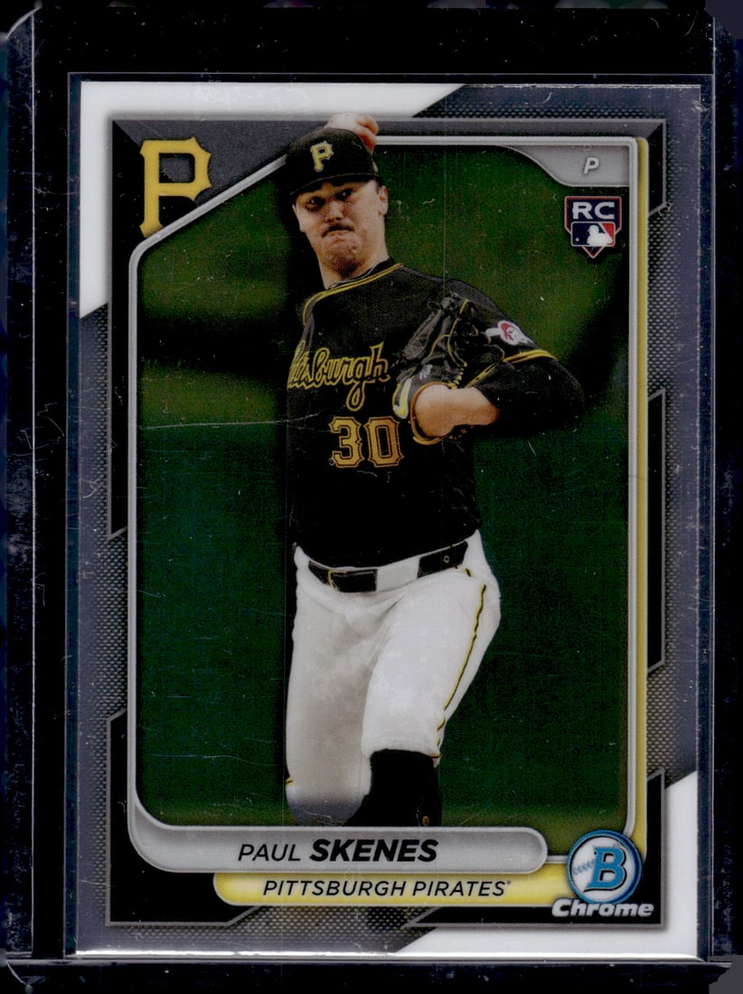 Paul Skenes RC 2024 Bowman Chrome #31: Paul Skenes RC 2024 Bowman Chrome #31