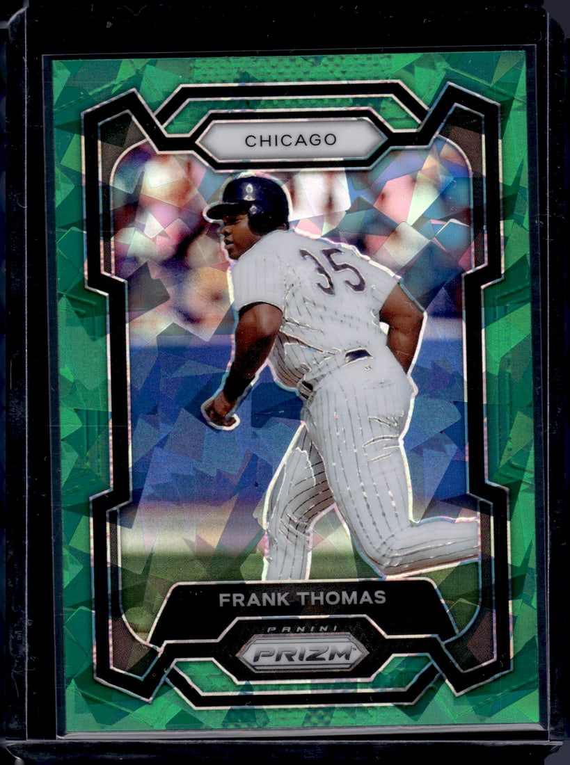 Frank Thomas Green Cracked Ice Prizm 2024 Panini Prizm #99 (1 of 2)