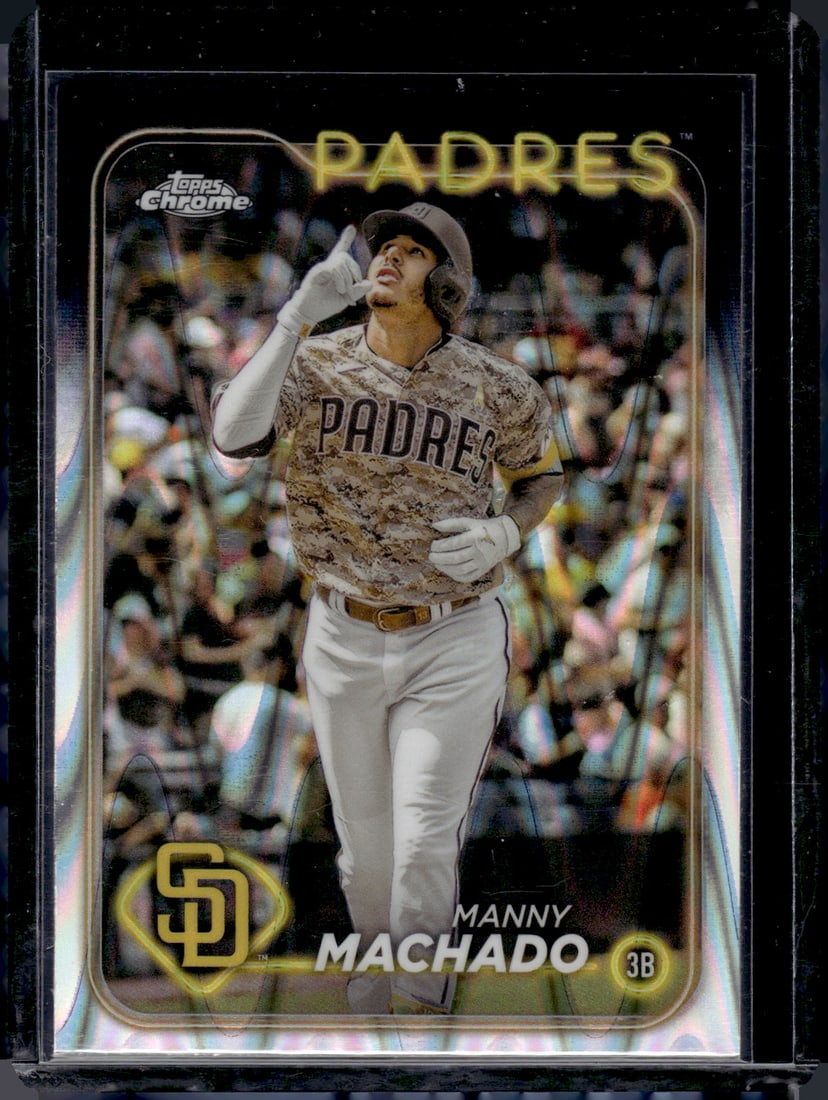 Manny Machado Raywave Refractor 2024 Topps Chrome #12 (1 of 2)