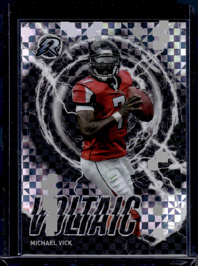 Michael Vick Voltaic Xfractor 2023 Topps Composite #RV-5: Michael Vick Voltaic Xfractor 2023 Topps Composite #RV-5