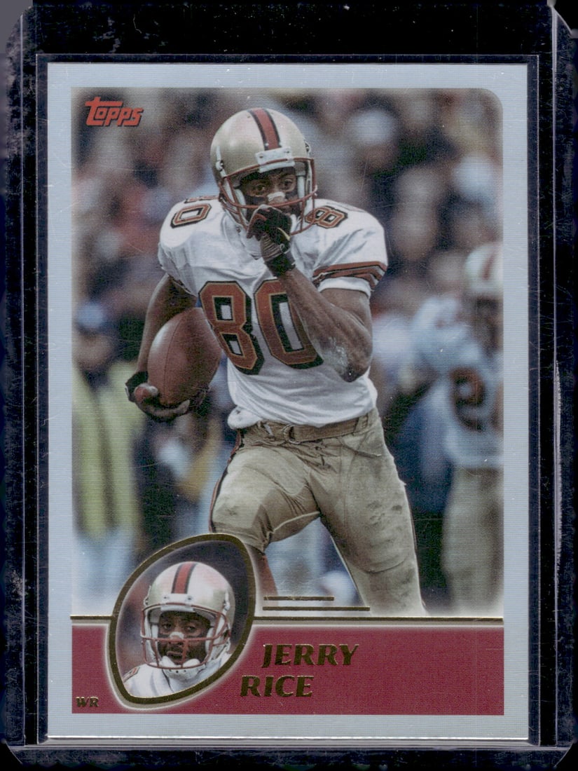 Jerry Rice Rainbow Foilboard 2023 Topps Composite #429: Jerry Rice Rainbow Foilboard 2023 Topps Composite #429