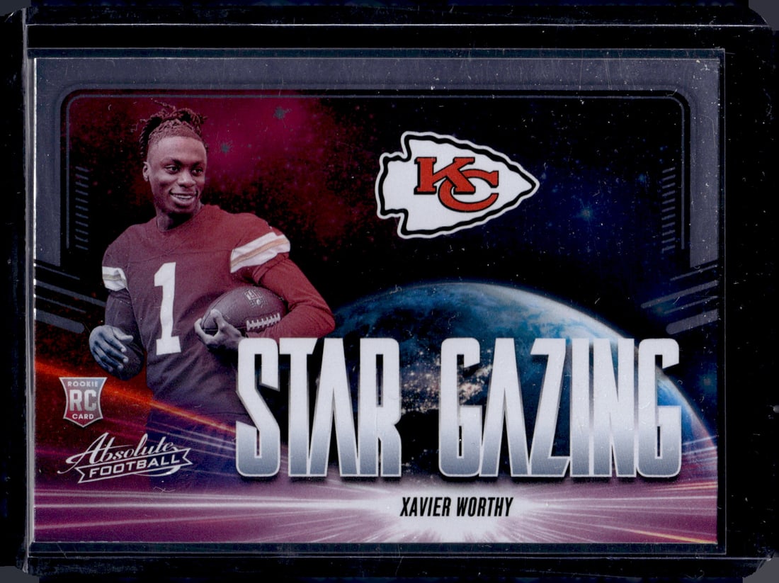 Xavier Worthy Stargazing RC 2024 Panin Absolute #SG-XWY: Xavier Worthy Stargazing RC 2024 Panin Absolute #SG-XWY