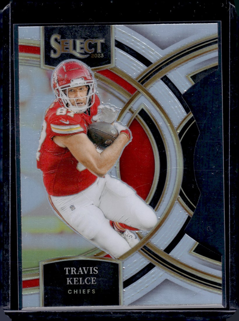 Travis Kelce Silver Prizm Die Cut 2023 Panini Select #150 (1 of 2)