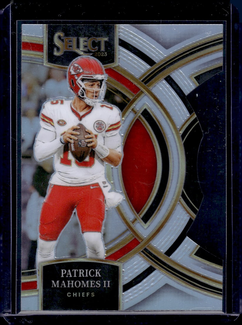 Patrick Mahomes Silver Prizm Die Cut 2023 Panini Select #140 (1 of 2)
