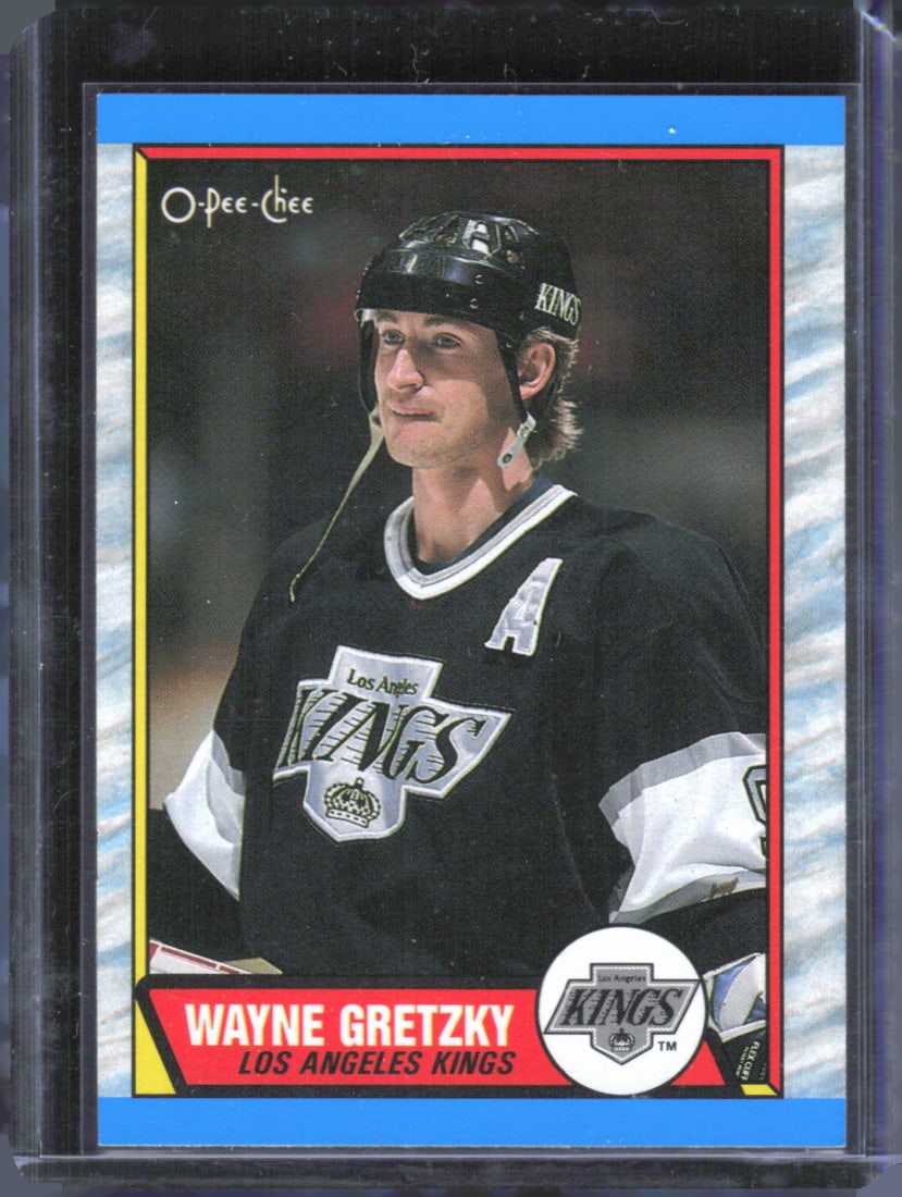 Wayne Gretzky 1989-90 O-Pee-Chee #156 Vintage Hockey Card (1 of 2)
