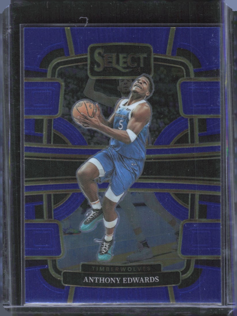 Anthony Edwards 2023-24 Panini Select #37: Anthony Edwards 2023-24 Panini Select #37