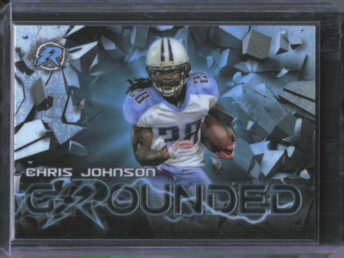Chris Johnson Resurgence Grounded Refractor 2023 Topps Composite #RG-24: Chris Johnson Resurgence Grounded Refractor 2023 Topps Composite #RG-24