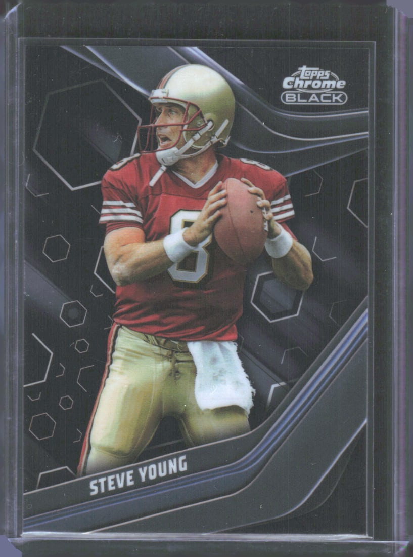 Steve Young Topps Chrome Black 2023 Topps Composite #144 (1 of 2)