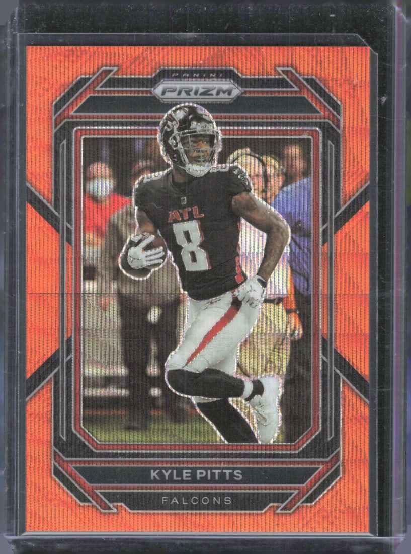 Kyle Pitts Orange Wave 2022 Panini Prizm #14 (1 of 2)
