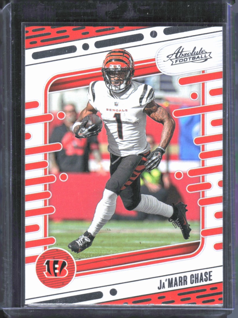 Ja'Marr Chase 2024 Panini Absolute #22: Ja'Marr Chase 2024 Panini Absolute #22
