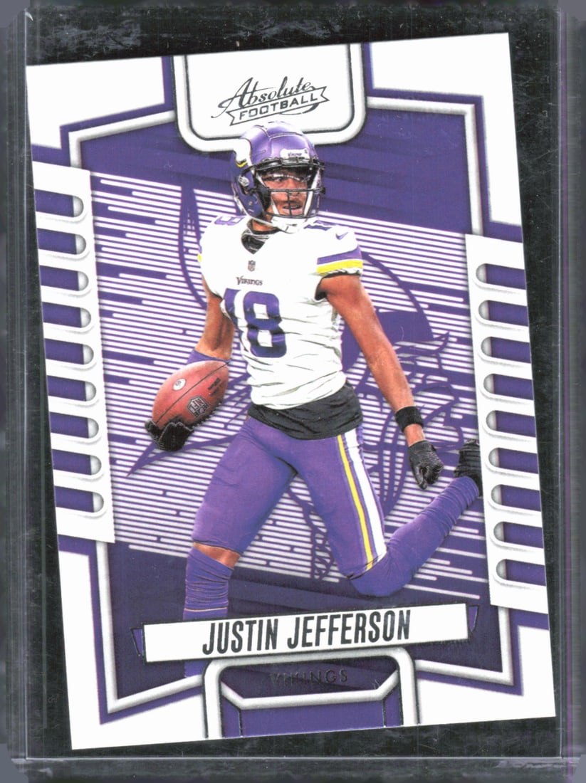 Justin Jefferson 2023 Panini Absolute #49: Justin Jefferson 2023 Panini Absolute #49