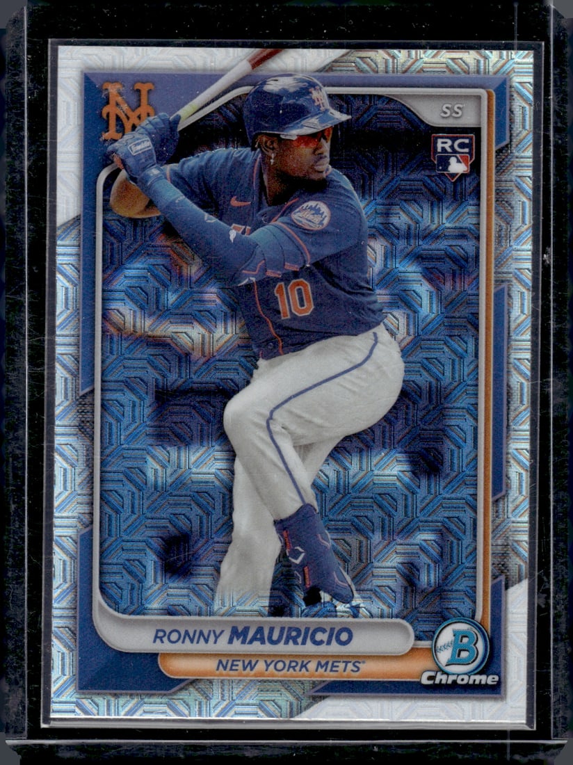 Ronny Mauricio Mojo Refractor RC 2024 Bowman Chrome #13 (1 of 2)