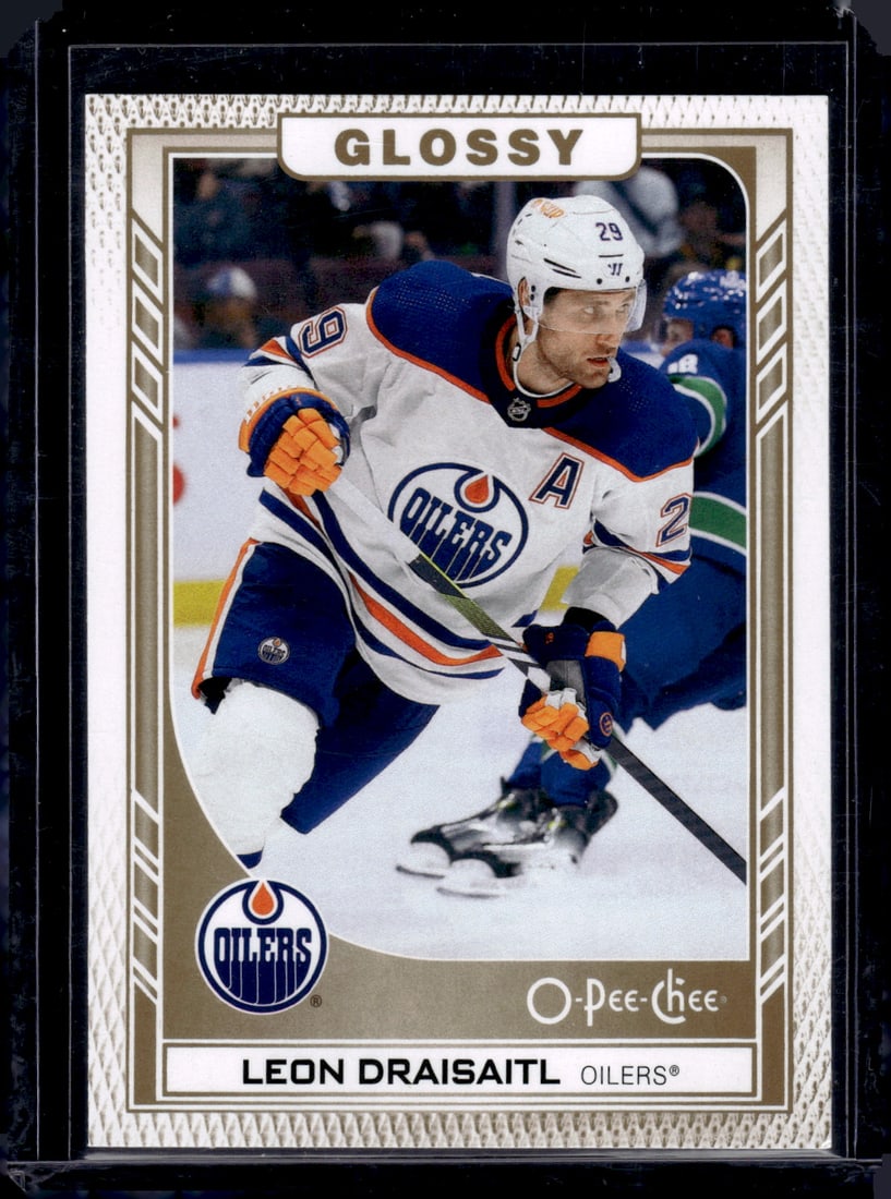 Leon Draisaitl Bronze Glossy 2023-24 Upper Deck #R-41 (1 of 2)