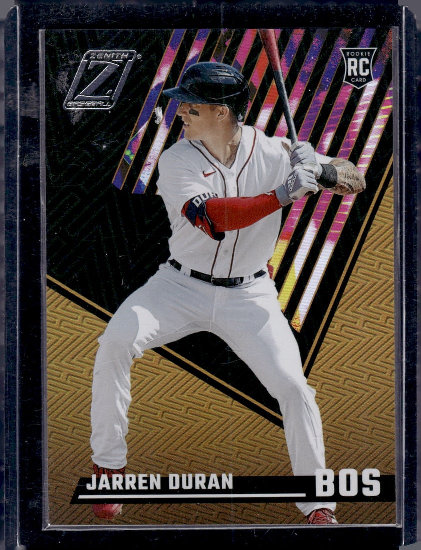 Jarren Duran RC 2022 Panini Chronicles Zenith #2: Jarren Duran RC 2022 Panini Chronicles Zenith #2
