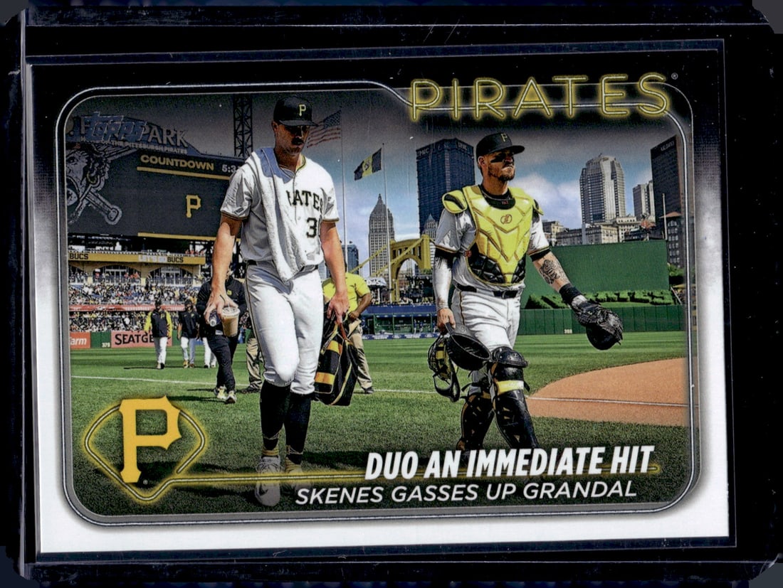 Paul Skenes RC 2024 Topps Update #US160: Paul Skenes RC 2024 Topps Update #US160