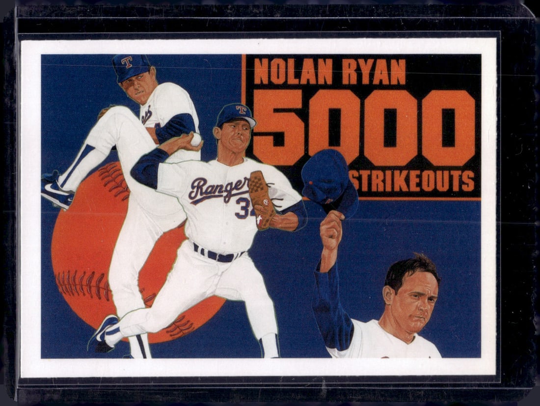 Nolan Ryan 5000 Strikeouts 1990 Upper Deck #34 (1 of 2)