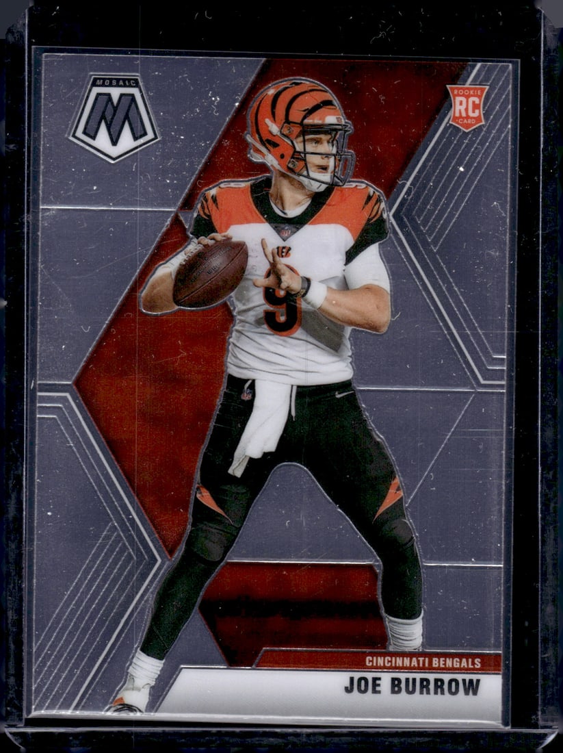 Joe Burrow RC 2020 Panini Mosaic #201: Joe Burrow RC 2020 Panini Mosaic #201