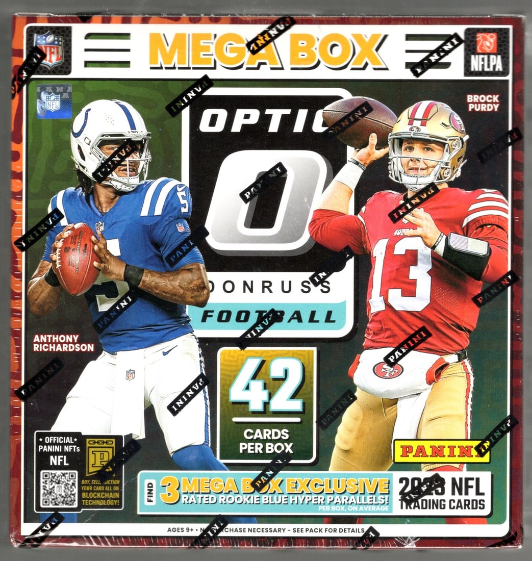 2023-24 Donruss Optic Football Mega Box - C.J. Stroud, Patrick Mahomes, Barry Sanders, Downtown's (1 of 1)
