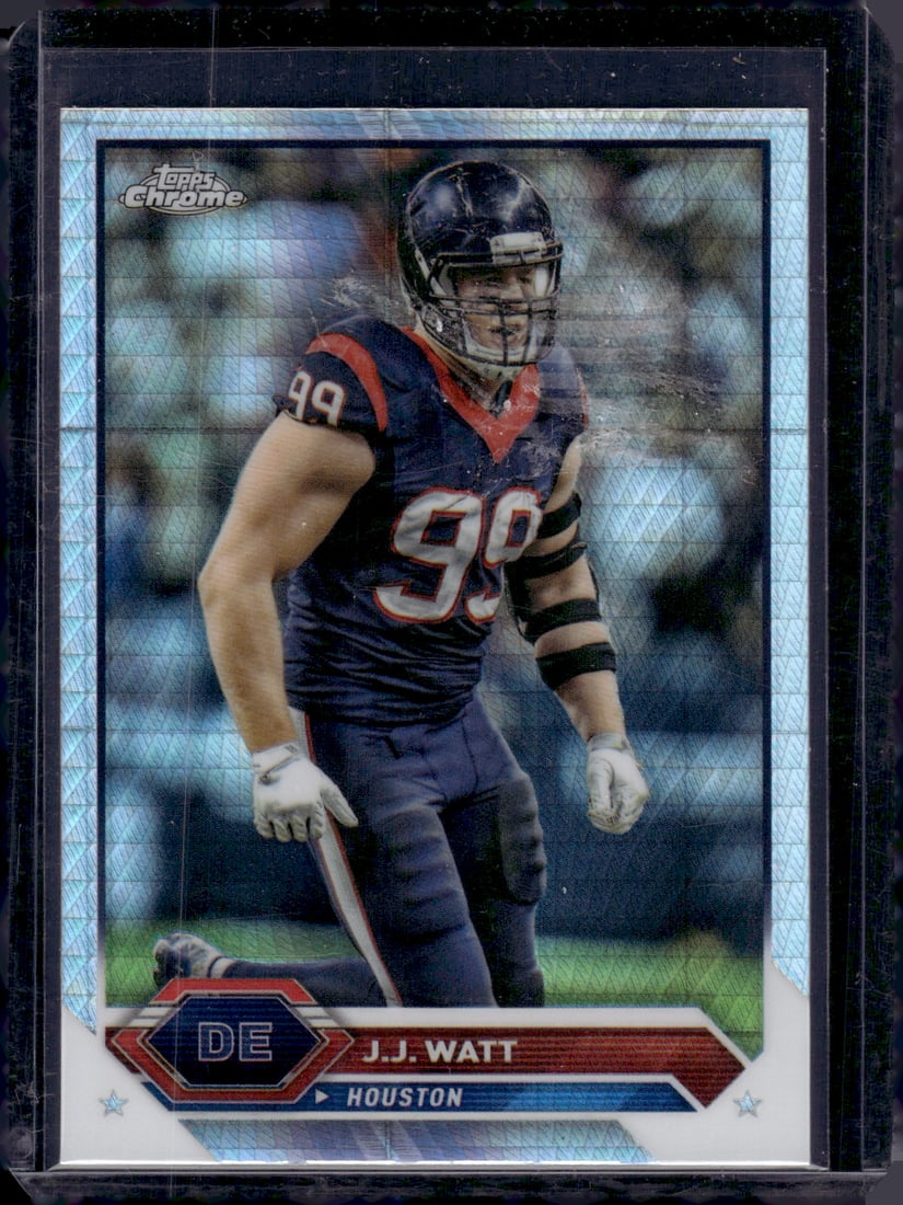 JJ Watt Topps Chrome Prism Refractor 2023 Topps Composite #47 (1 of 2)