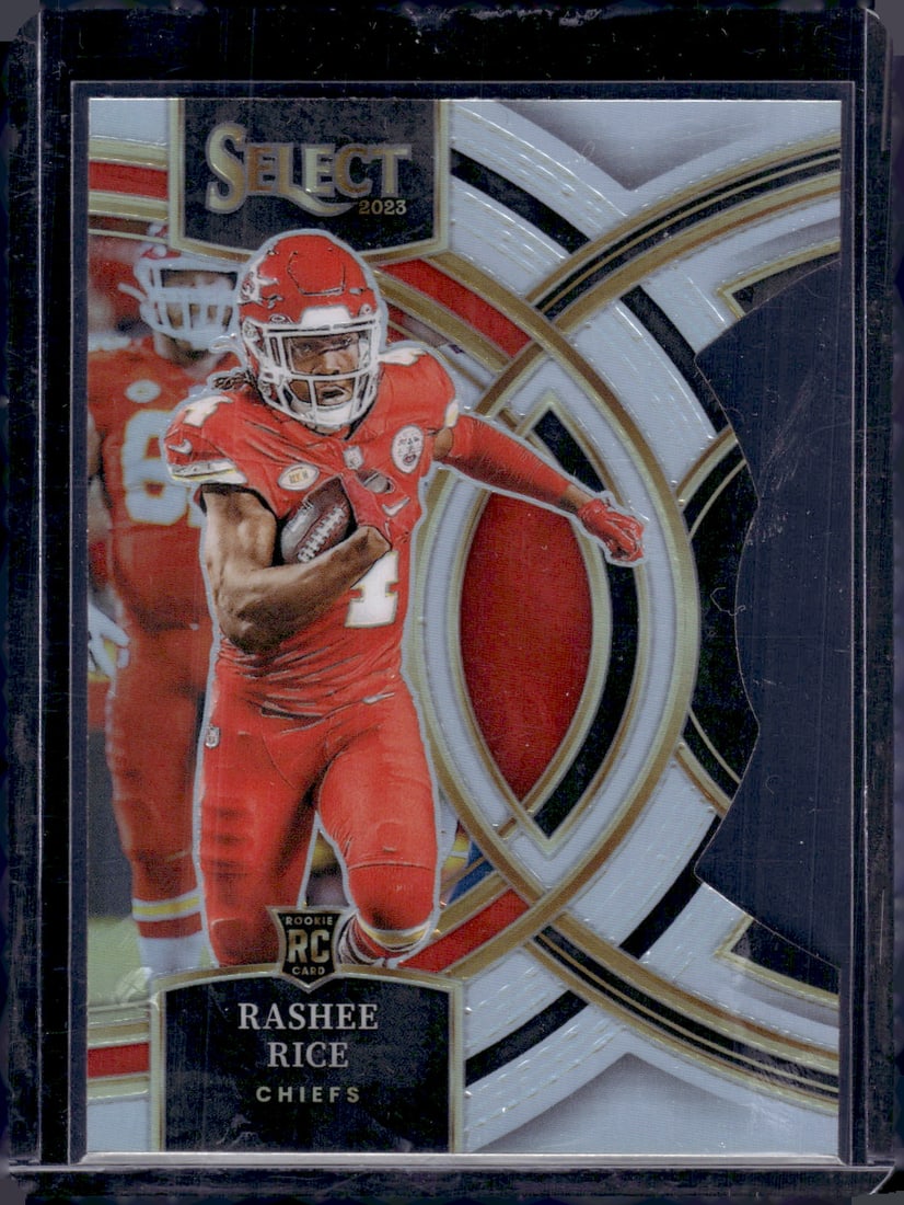 Rashee Rice Silver Prizm Die Cut RC 2023 Panini Select #132 (1 of 2)