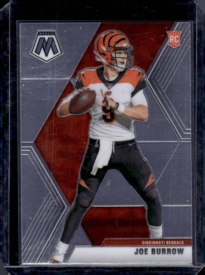 Joe Burrow RC 2020 Panini Mosaic #201: Joe Burrow RC 2020 Panini Mosaic #201
