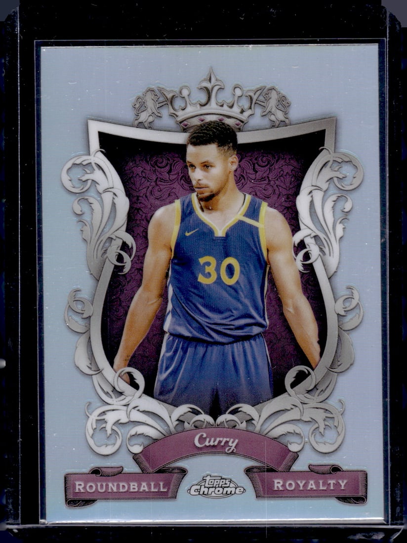 Stephen Curry Roundball Royalty Refractor 2023-24 Topps Chrome #RR-20 (1 of 2)