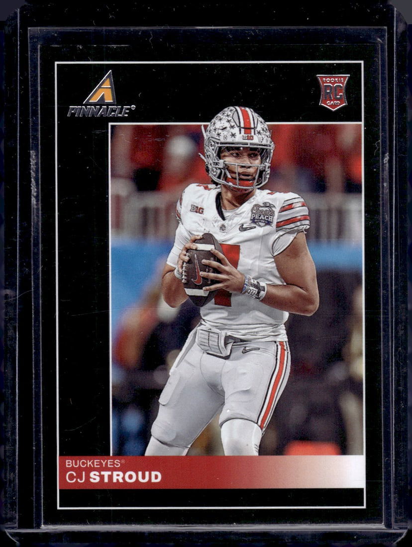 Cj Stroud RC 2023 Panini Chronicles Pinnacle Draft Picks #2 (1 of 2)