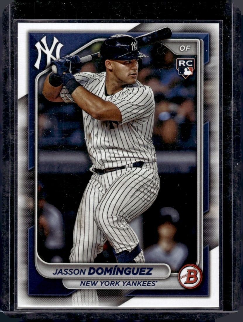 Jasson Dominguez RC 2024 Bowman #17: Jasson Dominguez RC 2024 Bowman #17