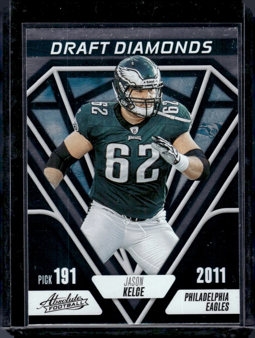 Jason Kelce Draft Diamonds 2023 Panini Absolute #DD-5 (1 of 2)