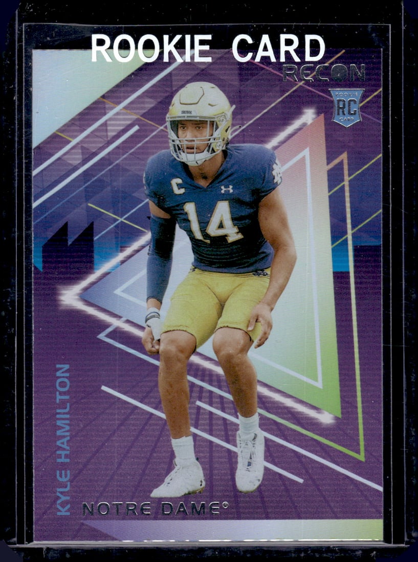 Kyle Hamilton RC 2022 Panini Chronicles Recon Draft Picks #4: Kyle Hamilton RC 2022 Panini Chronicles Recon Draft Picks #4
