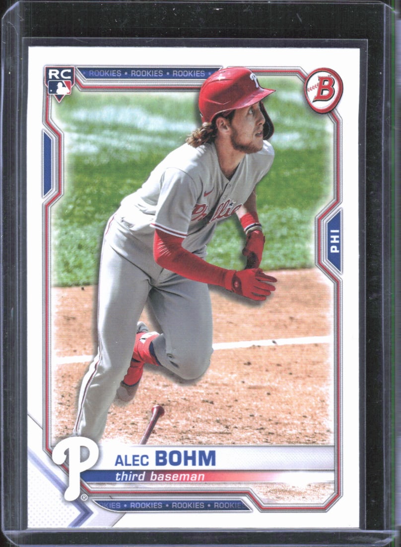 Alec Bohm Rookie 2021 Bowman #2: Alec Bohm Rookie 2021 Bowman #2