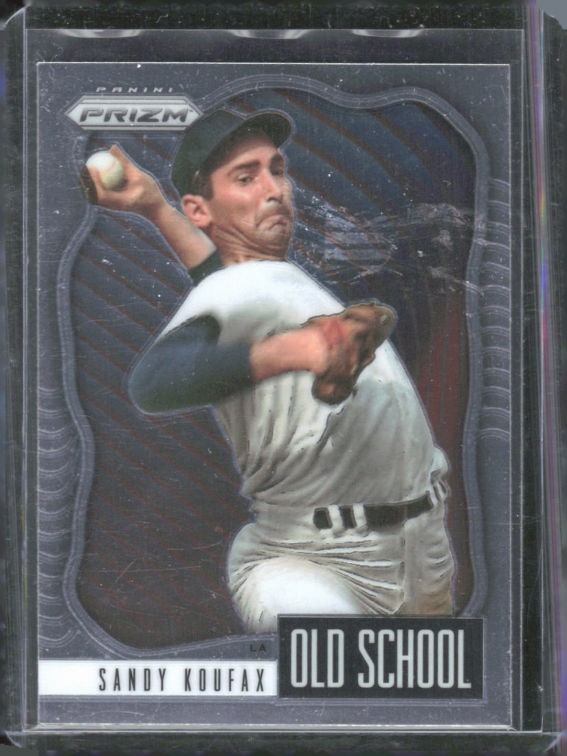 Sandy Koufax Old School 2021 Panini Prizm #OS-7: Sandy Koufax Old School 2021 Panini Prizm #OS-7
