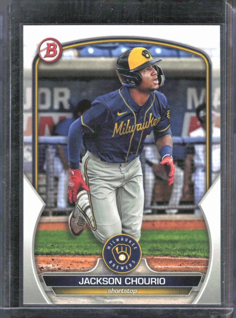 Jackson Chourio 2023 Bowman #BP-76: Jackson Chourio 2023 Bowman #BP-76